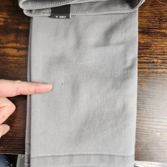 WHBM Jeans Womens 10 Gray Skinny Mid Rise Ankle Distressed Stretch Denim NEW - Picture 12 of 13